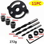 ⚙️ Self-Centering Dowel Jig Kit – Precision Woodworking, Adjustable Bushings & Durable Aluminum 🔨📏✨