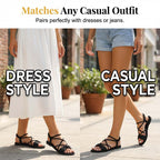 🏖️Women's Criss-Cross Strap Flat Sandals