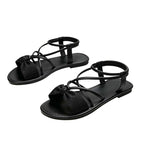 🏖️Women's Criss-Cross Strap Flat Sandals