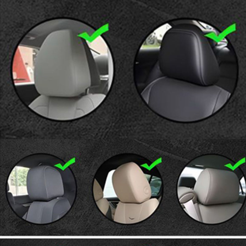 Spooky Red Eye Car Headrest Cover