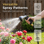 🔫Heavy-Duty Metal Garden Hose Nozzle Sprayer