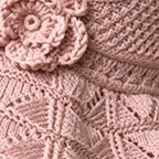 🥳SUMMER HOT SALE🔥Women's Crochet Bucket Hat with Flower Accent