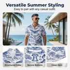 🏖️250th Anniversary Hawaiian Shirt – Patriotic, Soft, Breathable ✨