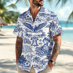 🏖️250th Anniversary Hawaiian Shirt – Patriotic, Soft, Breathable ✨
