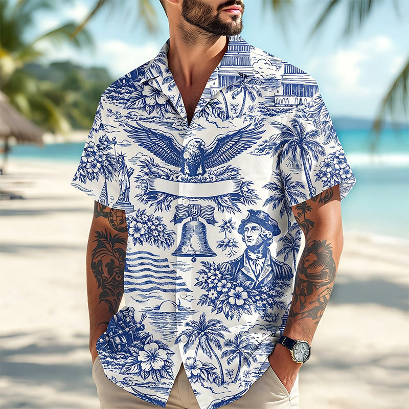 🏖️250th Anniversary Hawaiian Shirt – Patriotic, Soft, Breathable ✨