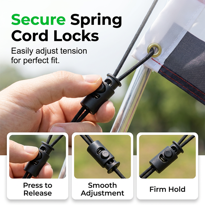 Garden Flag Stopper & Clip Set