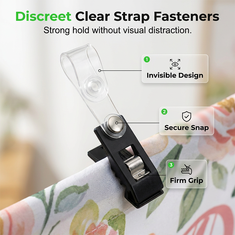 Garden Flag Stopper & Clip Set