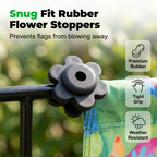 Garden Flag Stopper & Clip Set