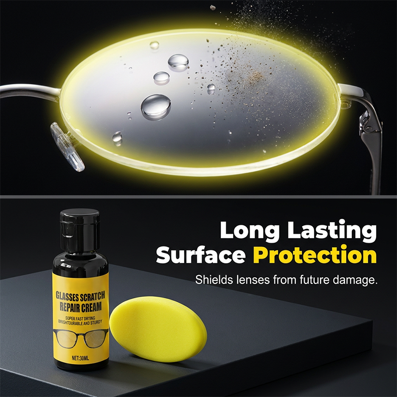 Lens Scratch Remover Kit with Sponge