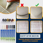 🛁Tile Grout Repair Coloured Pencil – Covers blackened, mouldy joints & restores like‑new colour. Water‑based, non‑toxic. 🖊️🧴