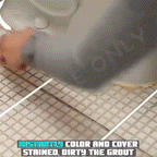 🛁Tile Grout Repair Coloured Pencil – Covers blackened, mouldy joints & restores like‑new colour. Water‑based, non‑toxic. 🖊️🧴