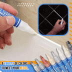 🛁Tile Grout Repair Coloured Pencil – Covers blackened, mouldy joints & restores like‑new colour. Water‑based, non‑toxic. 🖊️🧴