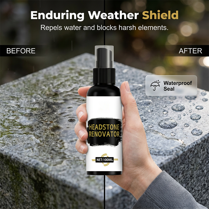 Stone Monument Cleaner & Renovator Spray