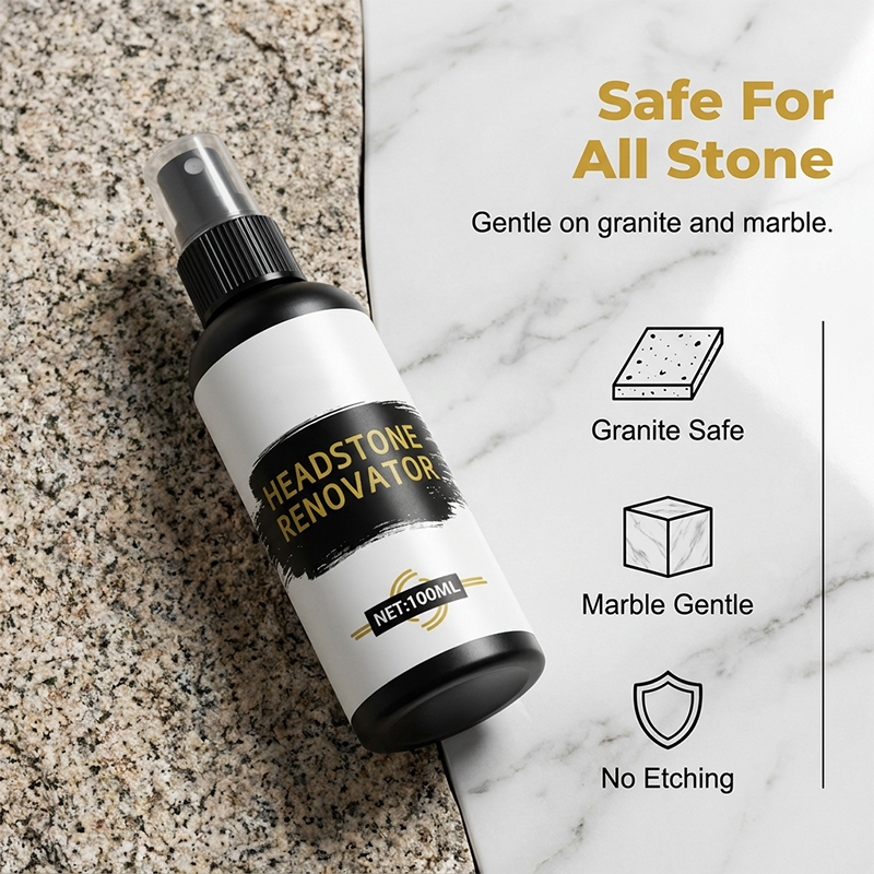 Stone Monument Cleaner & Renovator Spray