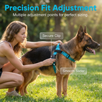 🐶 Easy On-Off Padded Dog Harness for Walking