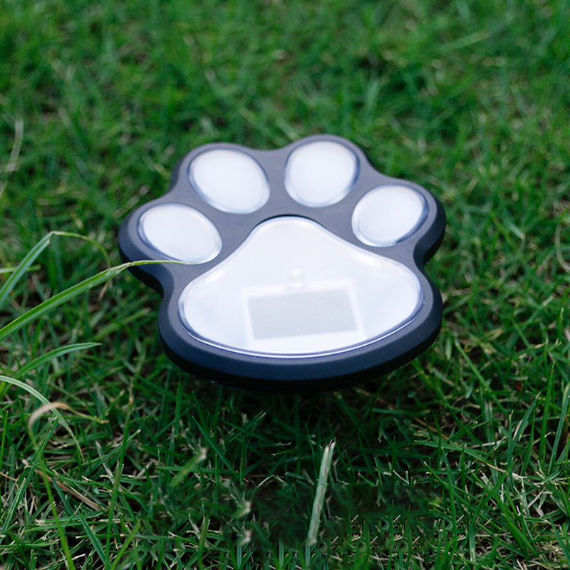 Solar Paw Print Garden Lights