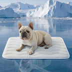 ❄️Breathable Pet Cooling Mat – No Water or Electricity Needed, Machine Washable, Lightweight & Portable, Safe Fabric Cooling for Dogs & Cats in Crate, Car & Home