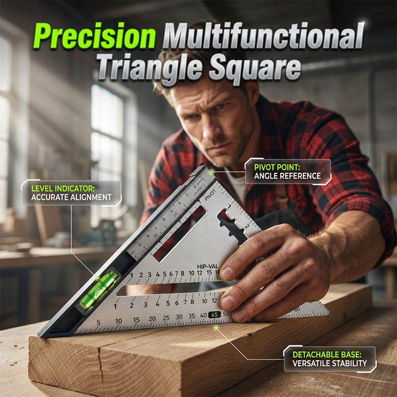 Multifunctional Triangle Square with Detachable Base