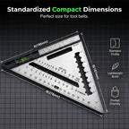 Multifunctional Triangle Square with Detachable Base