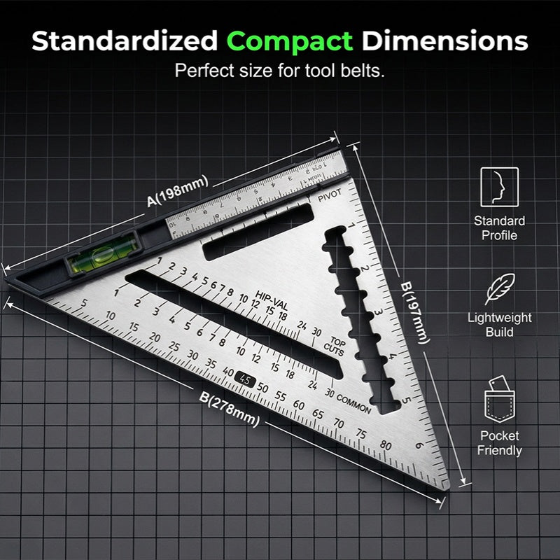 Multifunctional Triangle Square with Detachable Base