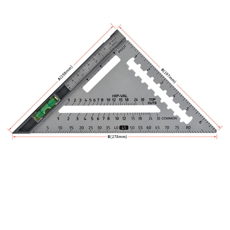 Multifunctional Triangle Square with Detachable Base