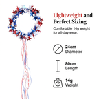 Independence Day Star Headband with Ribbons