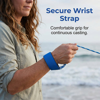 🎣 Easy-Throw Cast Net – Fast-Sinking Weighted Mesh for Freshwater & Saltwater Fishing 🐟