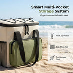Large Capacity Insulated Cooler Bag for Picnics & Outdoors – Keeps Food & Drinks Cold for Hours 🧺