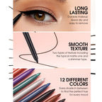 Ultra-Smooth Waterproof Eyeliner Pen for All-Day Wear