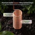 🔥Limited-time offer-Copper Spiral Antenna Plant Stakes