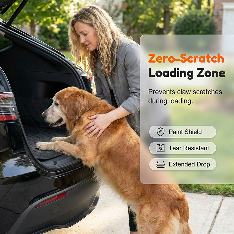 🚗Car Boot Liner Waterproof Pet Travel Mat – Non-slip & easy to clean – Protects trunk from dirt, spills & fur – perfect for dogs or outdoor gear 🐕