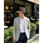 Summer Straw Fedora Sun Hat with Stylish Buckle Band🎩