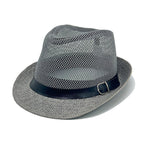 Summer Straw Fedora Sun Hat with Stylish Buckle Band🎩