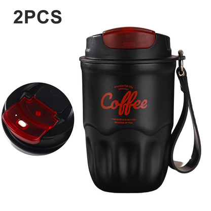 ☕ 316 Stainless Steel Coffee Vacuum Flask with Smart Temperature Display 🌡️