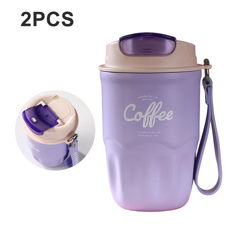 ☕ 316 Stainless Steel Coffee Vacuum Flask with Smart Temperature Display 🌡️