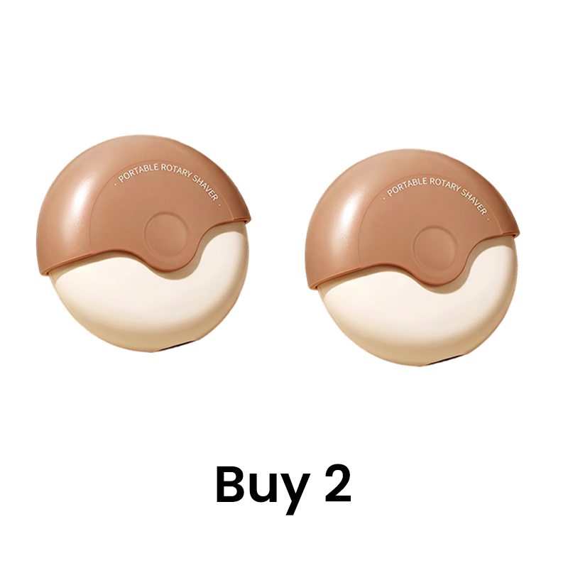 ✨Portable 3-Layer Hair Shaver with Rotating Cover