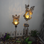 Decorative Solar Wind Chime Hanging Light