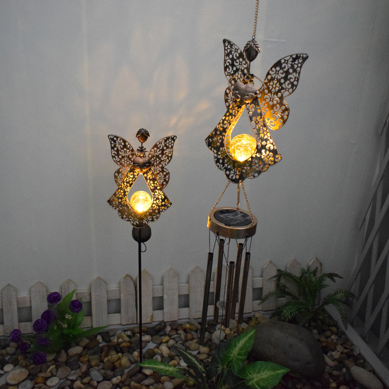 Decorative Solar Wind Chime Hanging Light