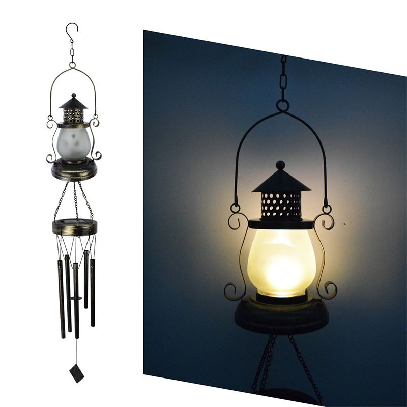 Decorative Solar Wind Chime Hanging Light