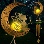 Decorative Solar Wind Chime Hanging Light