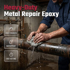 📢📢Buy 2 Get 1 Free !! ⏰Heavy-Duty Metal Repair Epoxy
