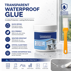 Transparent Waterproof Sealant with Brush