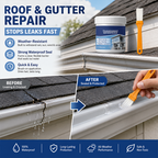 Transparent Waterproof Sealant with Brush