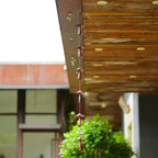 Decorative Mushroom Rain Chain for Gutter