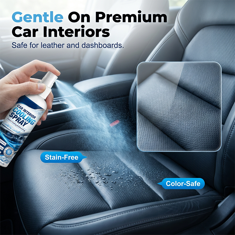 Instant Turbo Car Cooling Spray | Rapid Interior Temperature Reducer | Safe Auto AC Booster & Heat Neutralizer🚗❄️