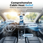 Instant Turbo Car Cooling Spray | Rapid Interior Temperature Reducer | Safe Auto AC Booster & Heat Neutralizer🚗❄️