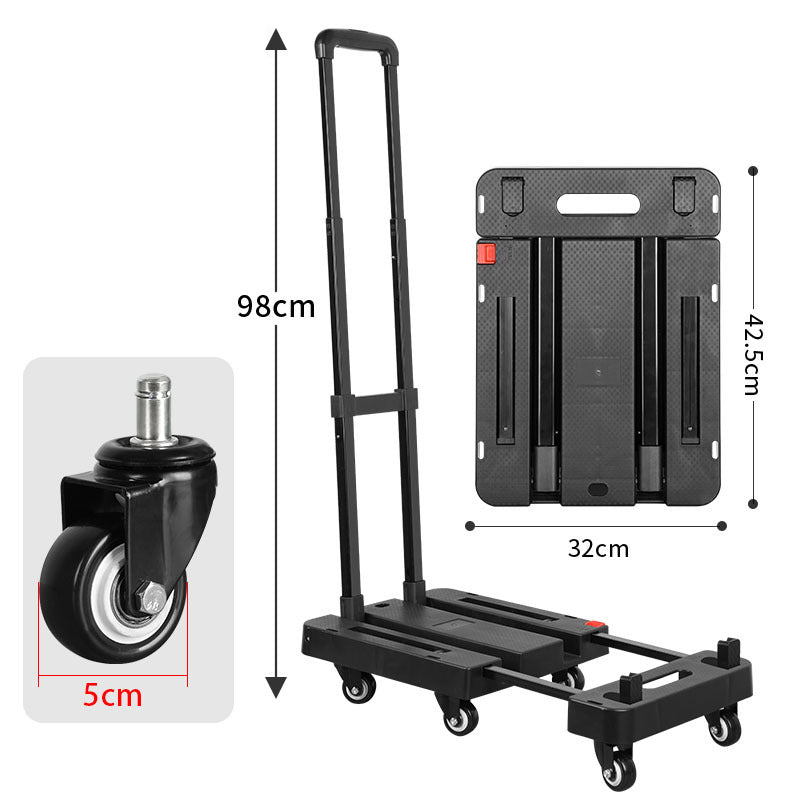 Foldable, Quiet Handcart