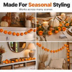 Artificial Marigold Flower LED String Light