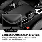 🚗Car Center Console Armrest Cover with Side Storage Pockets, Soft Protective Cushion Organizer
