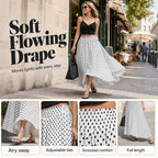 Women's Polka Dot Midi Skirt🌟👗